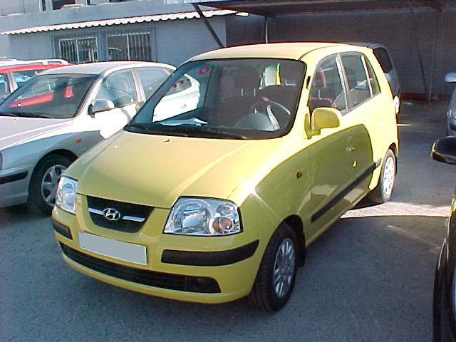 Hyundai Atos Amarillo