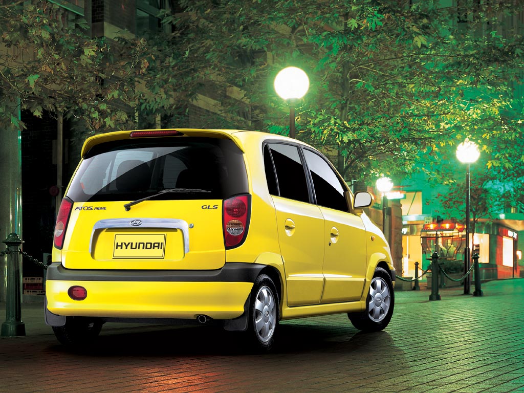 Hyundai Atos Yellow
