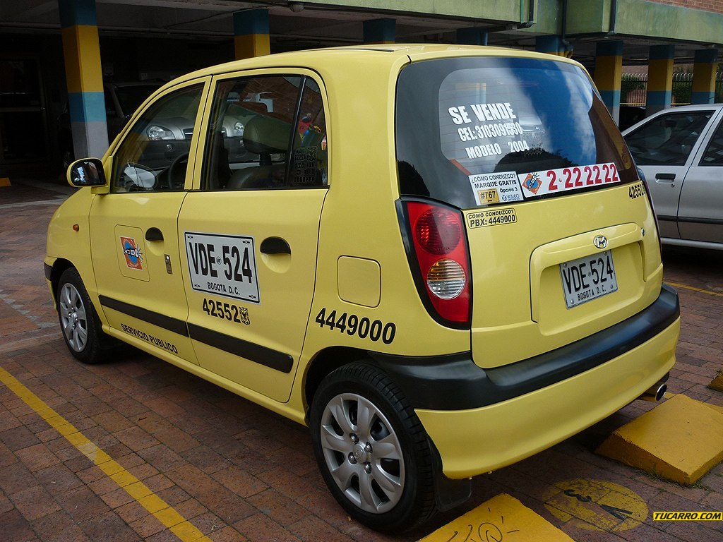 Hyundai Atos Yellow