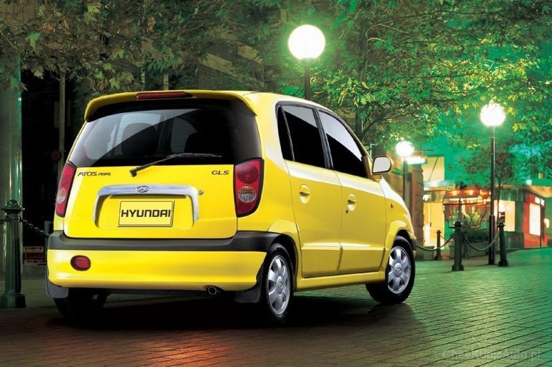 Hyundai Atos Yellow Hyundai Atos Yellow