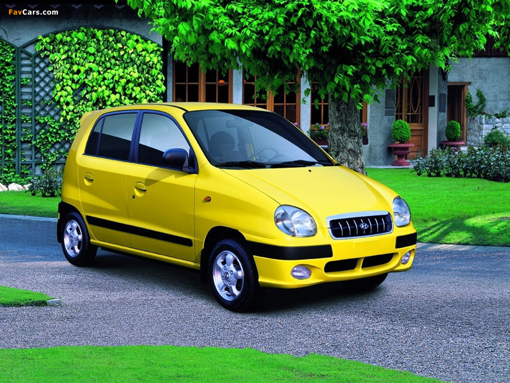 Hyundai Atos Yellow