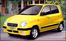 Hyundai Atos Yellow