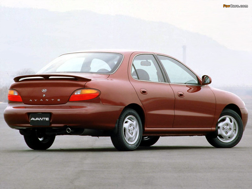 Hyundai Avante 1995 Hyundai Avante 1995