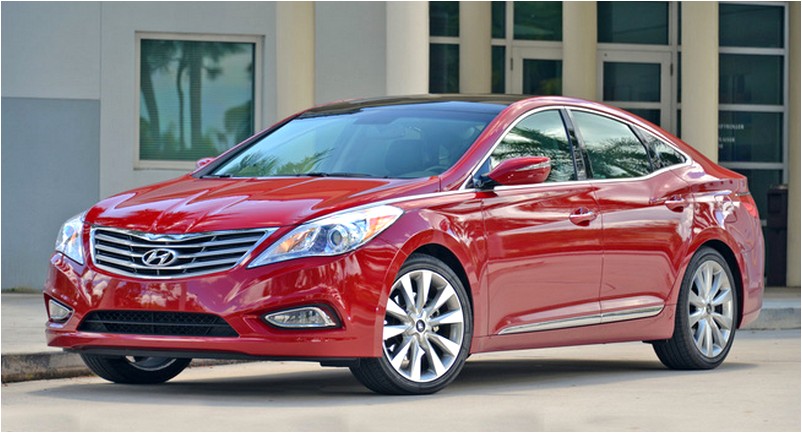Hyundai Azera Red