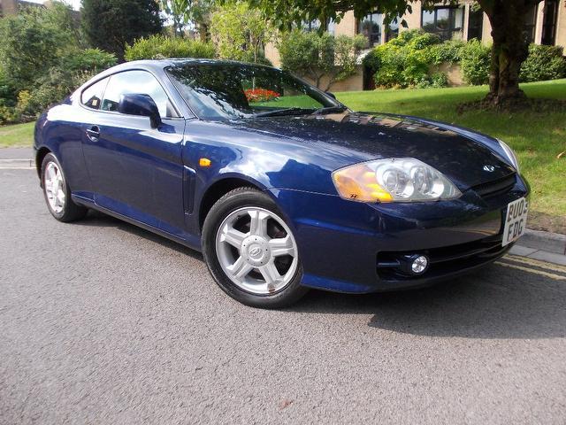 Hyundai Coupe Blue