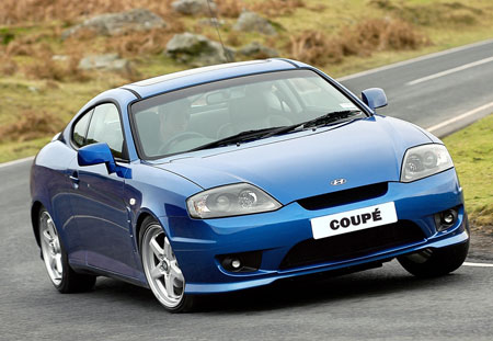 Hyundai Coupe Blue