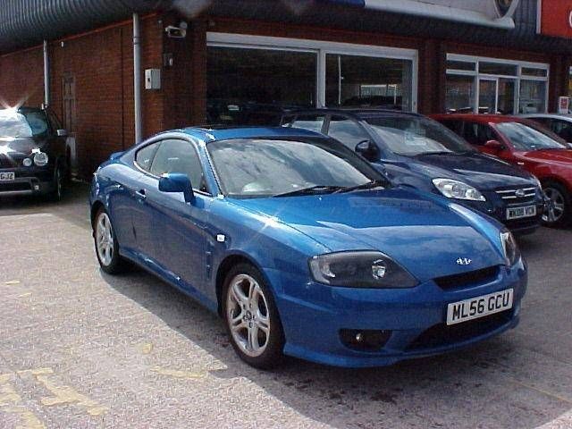 Hyundai Coupe Blue