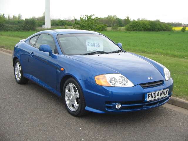 Hyundai Coupe Blue