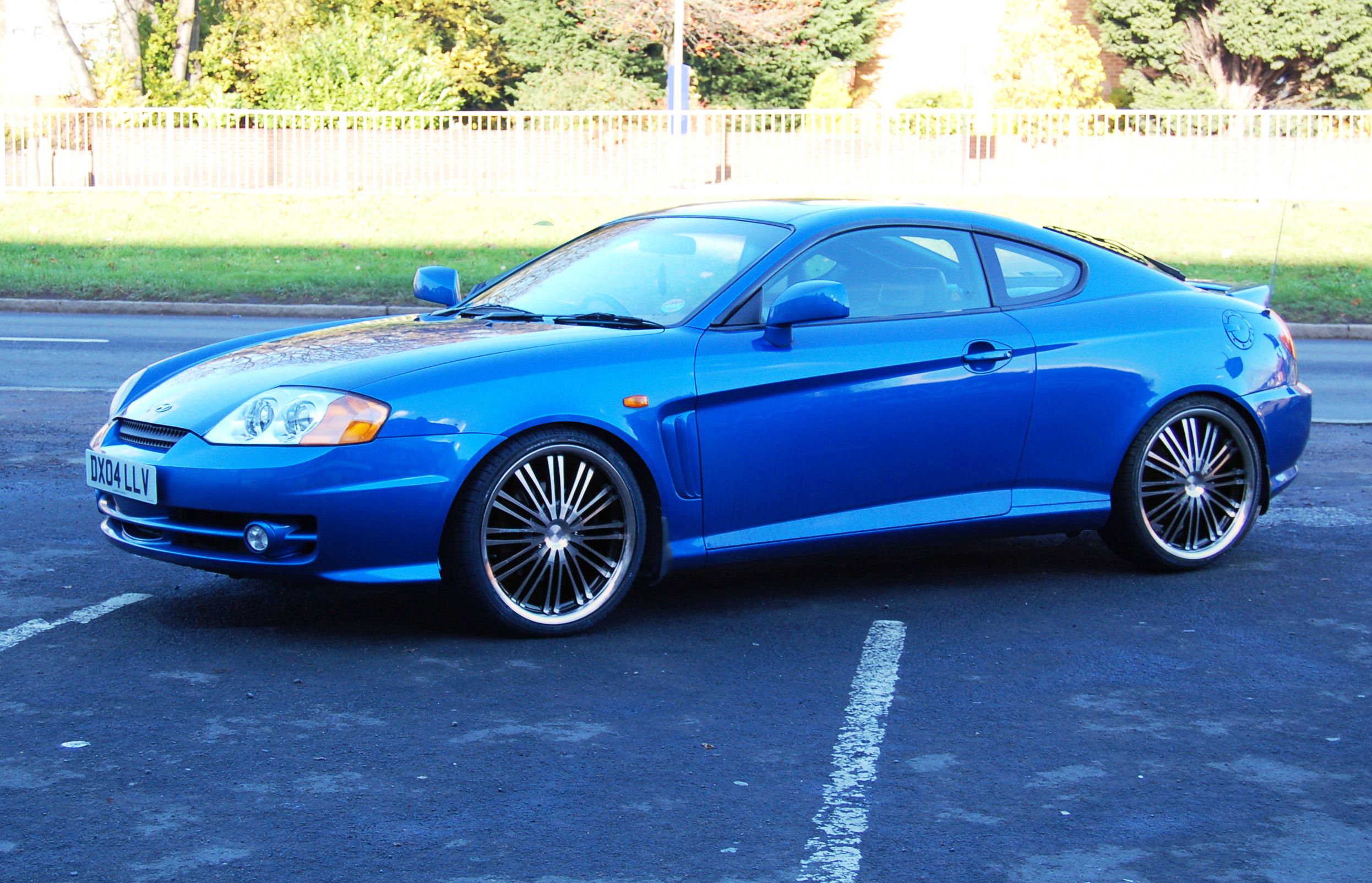 Hyundai Coupe Blue