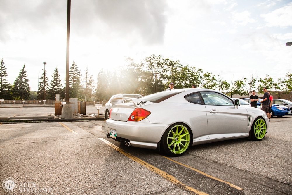 Hyundai Coupe Stance