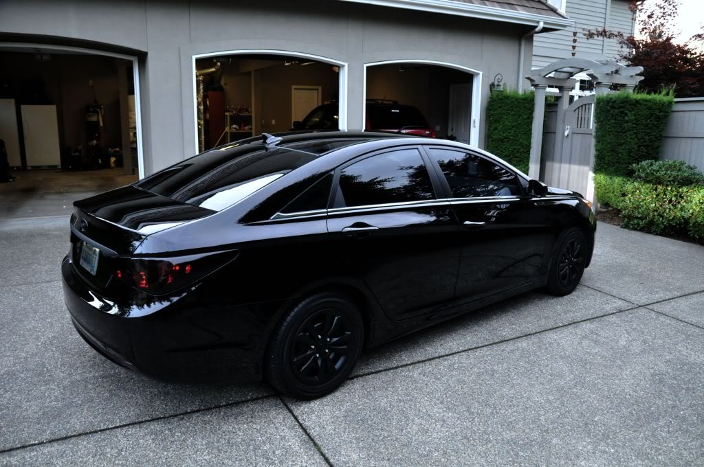 Hyundai Elantra Blacked Out
