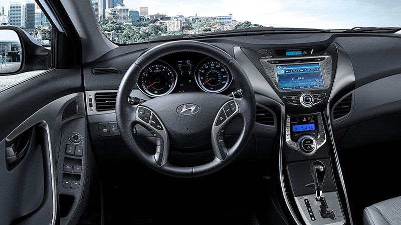 Hyundai Elantra Blacked Out