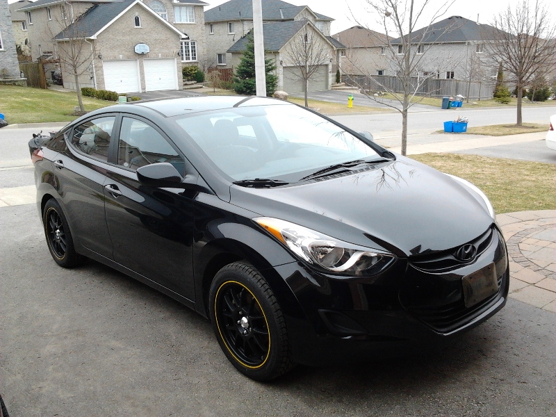 Hyundai Elantra Blacked Out