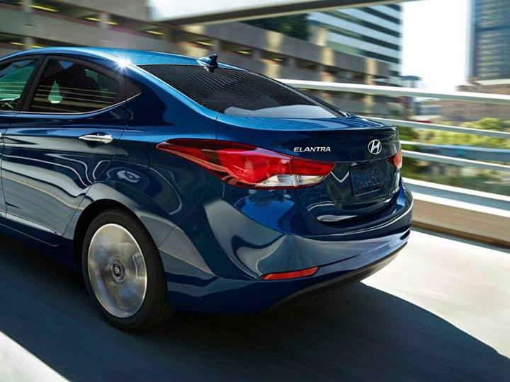 Hyundai Elantra Blue