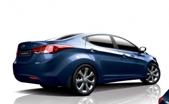 Hyundai Elantra Blue
