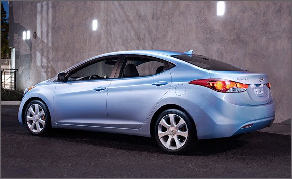 Hyundai Elantra Blue