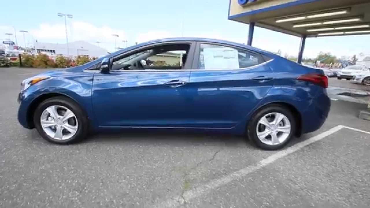 Hyundai Elantra Blue