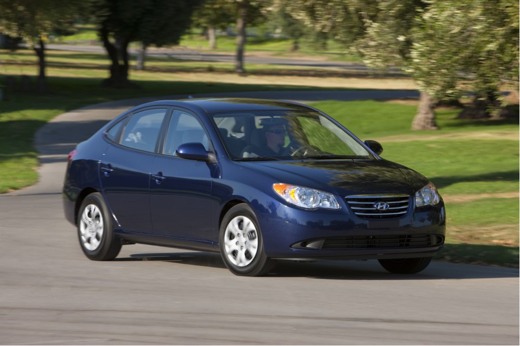 Hyundai Elantra Blue