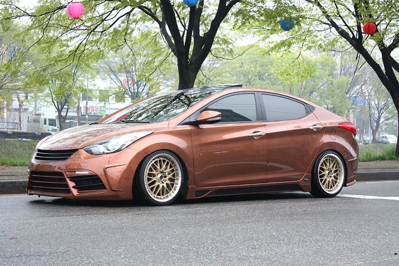 Hyundai Elantra Brown Hyundai Elantra Brown