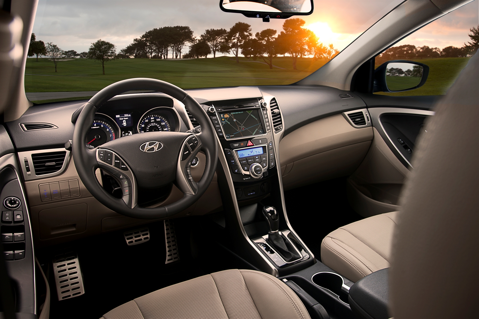 Hyundai Elantra Brown