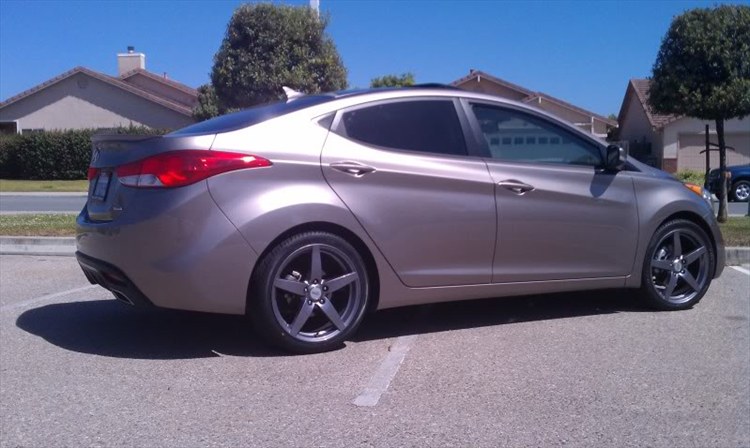 Hyundai Elantra Lowered