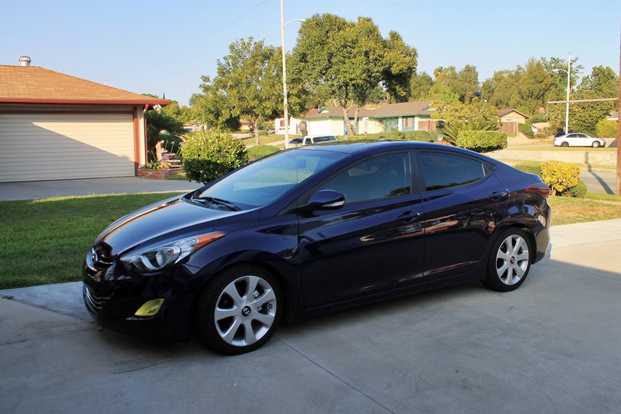 Hyundai Elantra Lowered
