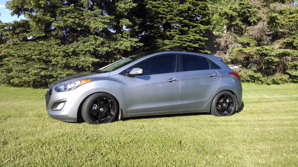 Hyundai Elantra Lowered