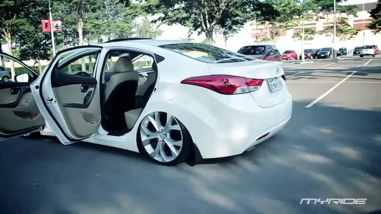 Hyundai Elantra Lowered