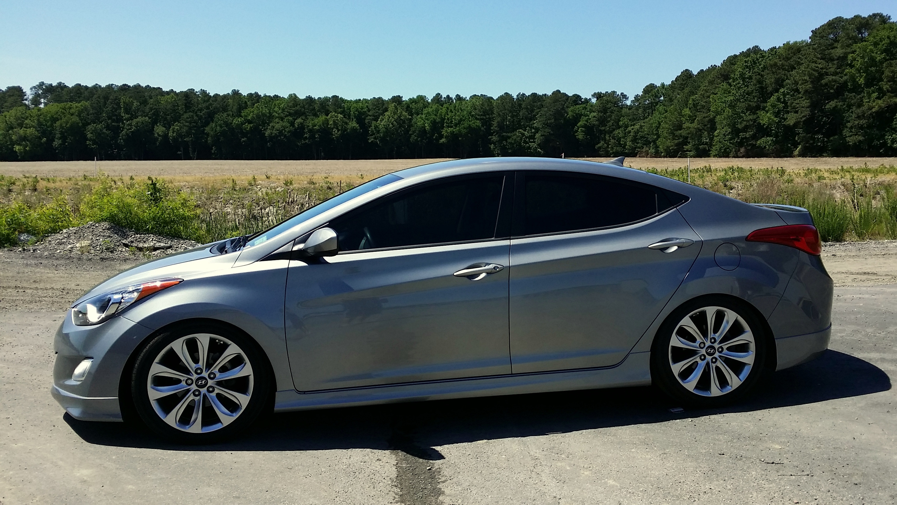 Hyundai Elantra Lowered