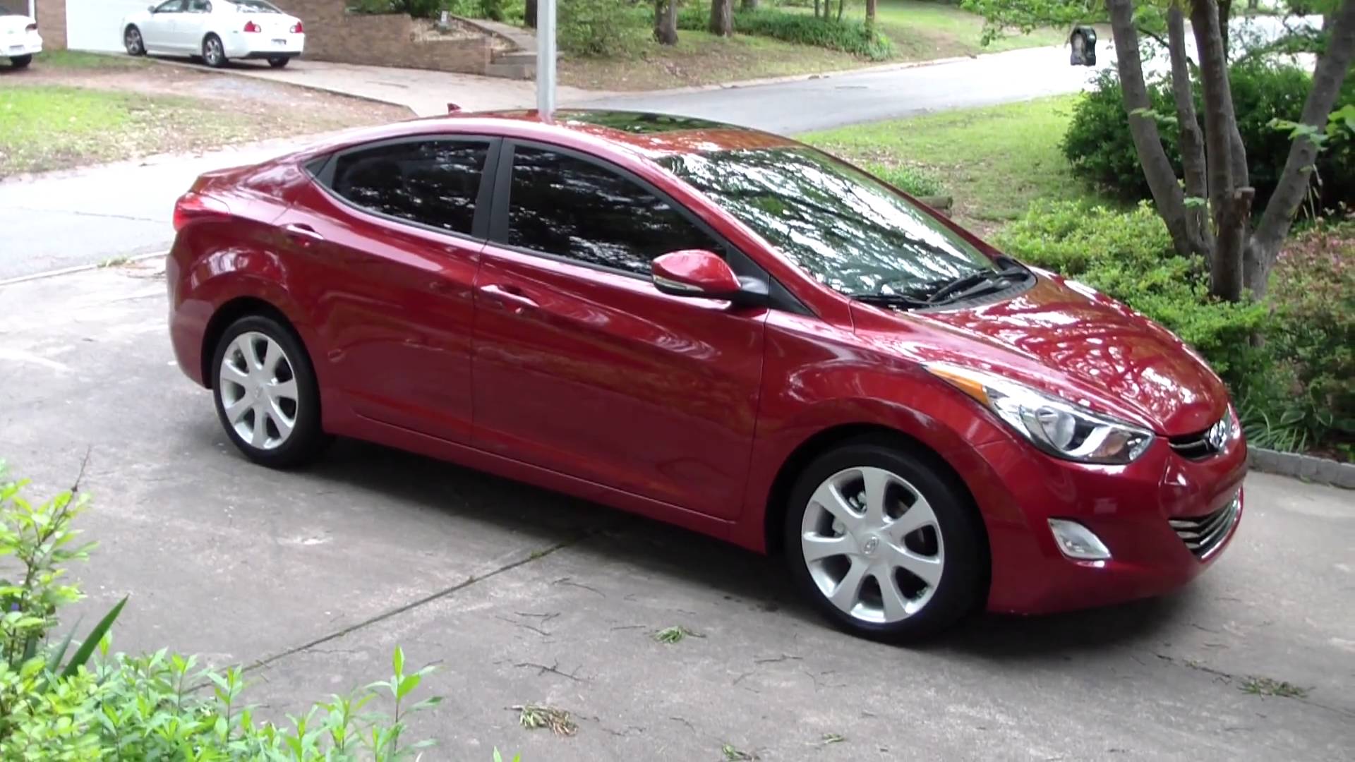 Hyundai Elantra Red