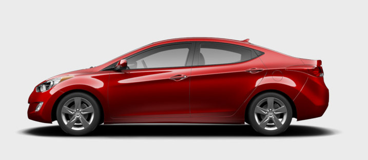 Hyundai Elantra Red