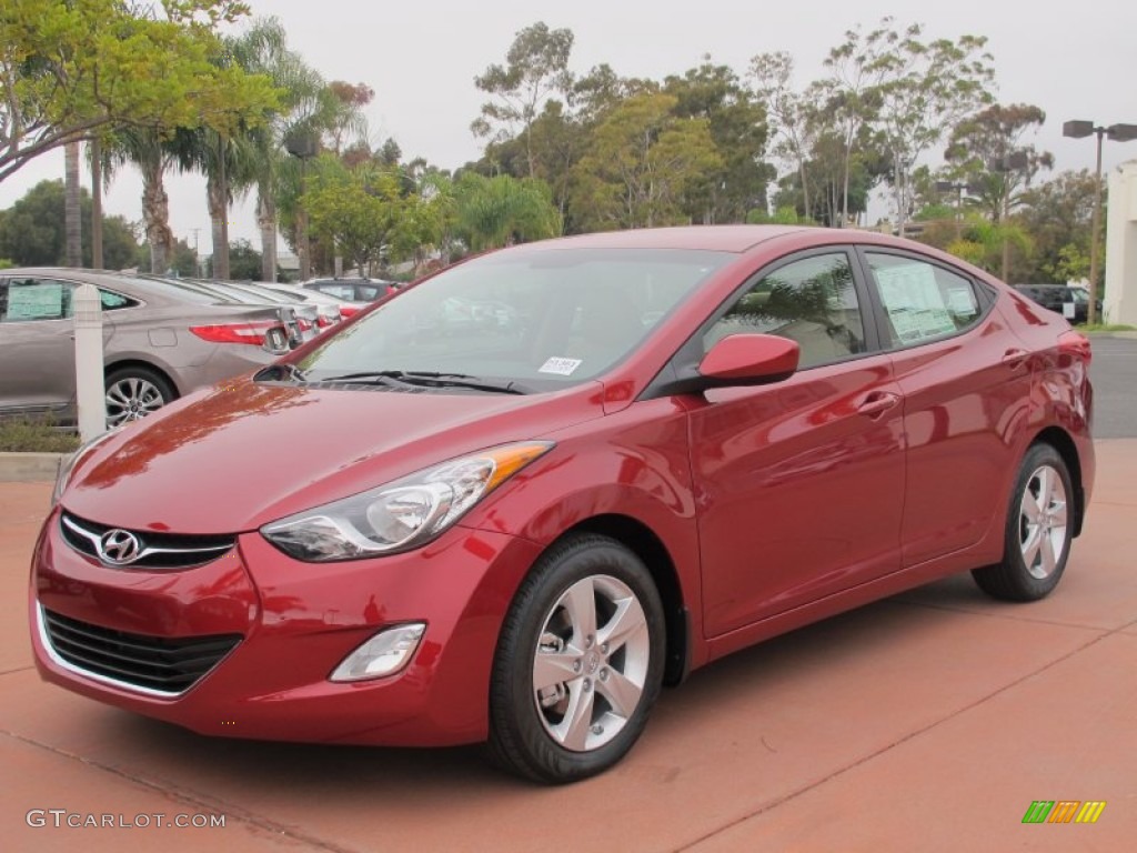 Hyundai Elantra Red