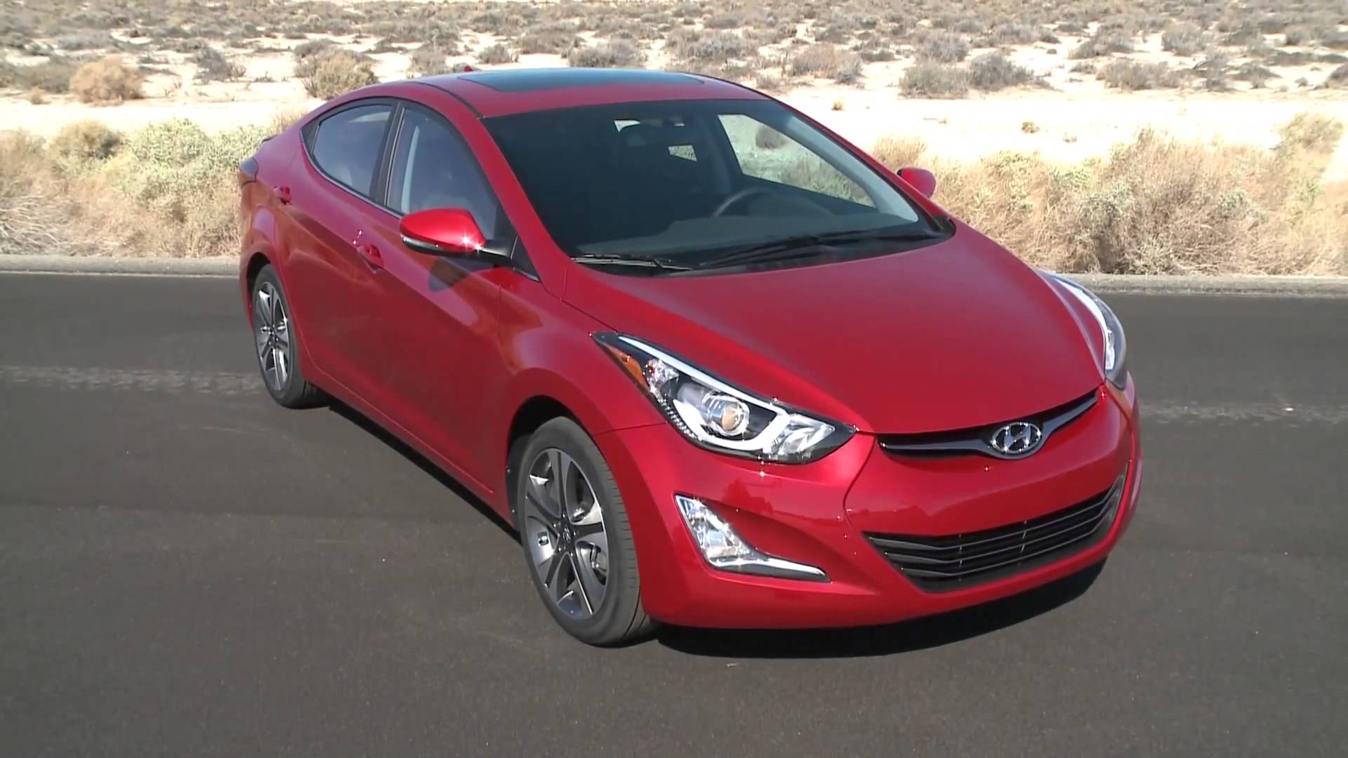 Hyundai Elantra Red