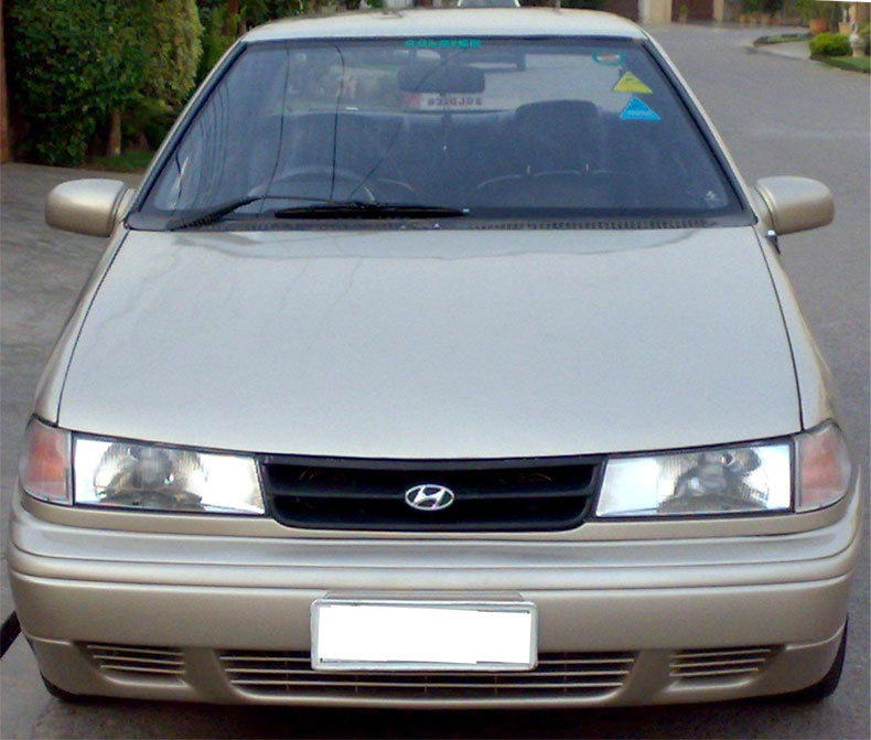 Hyundai Excel 1993 Modified