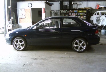 Hyundai Excel Modified Hyundai Excel Modified