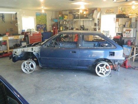 Hyundai Excel Modified