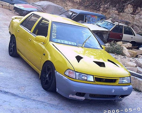 Hyundai Excel Modified