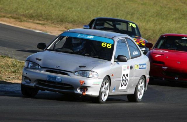 Hyundai Excel Race Car