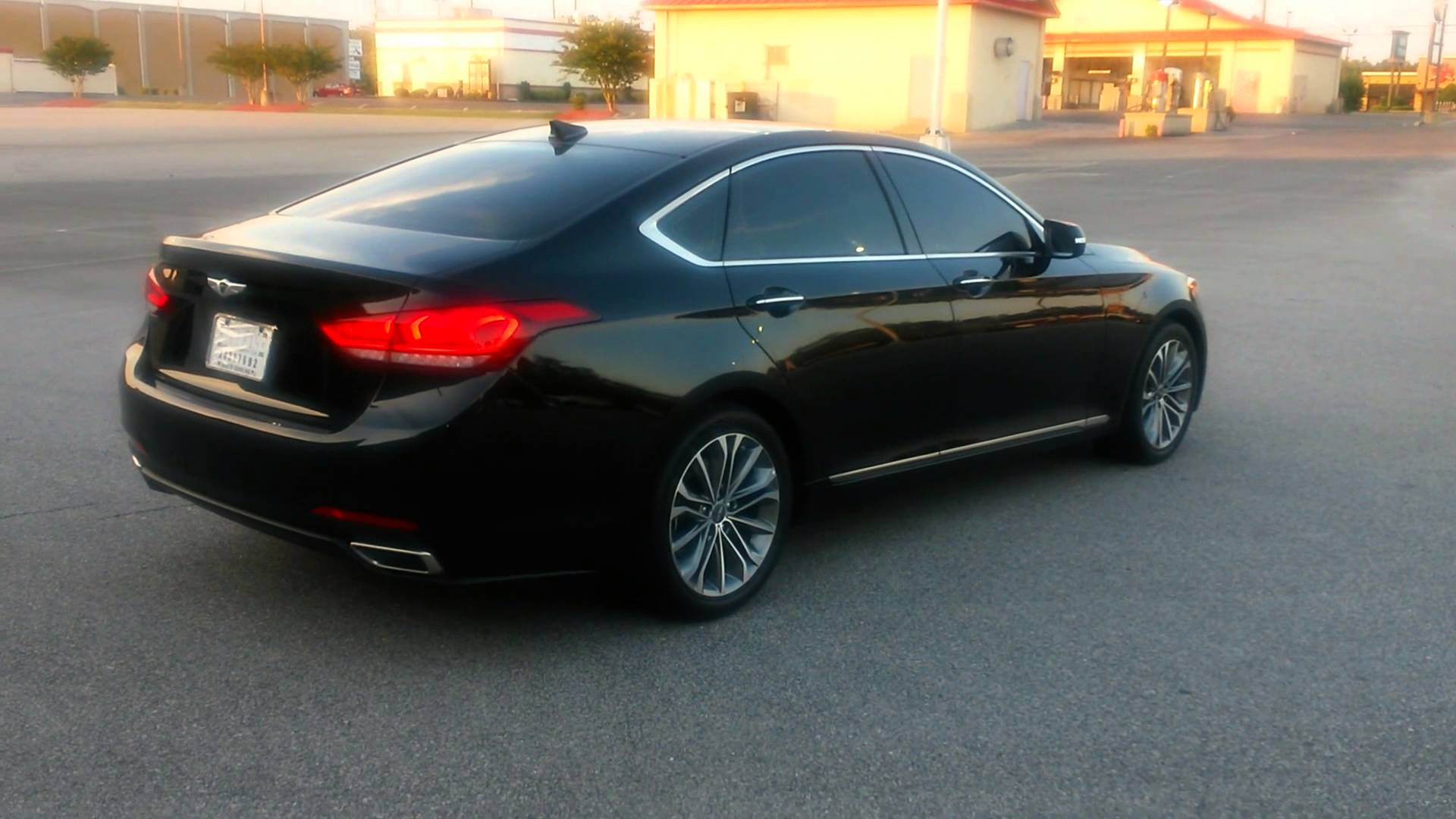Hyundai Genesis Black 2015