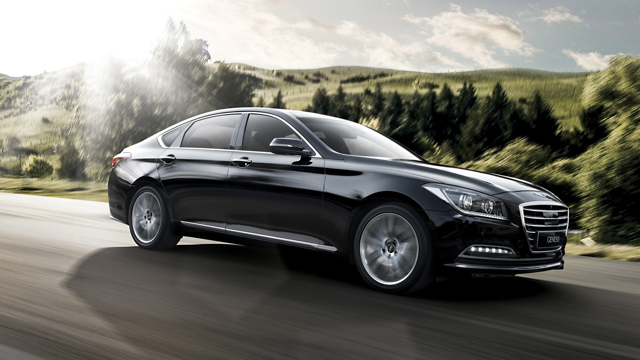 Hyundai Genesis Black 2015