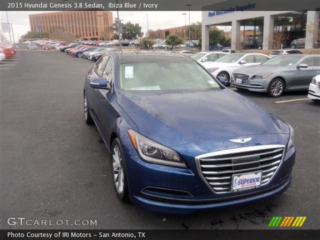 Hyundai Genesis Ibiza Blue