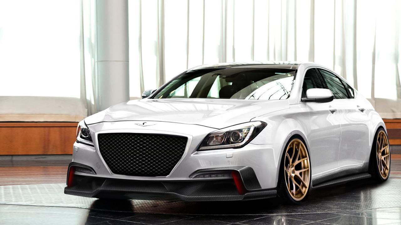 Hyundai Genesis Modified
