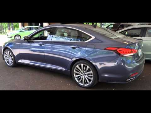 Hyundai Genesis Montecito Blue