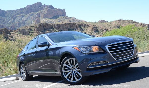 Hyundai Genesis Montecito Blue