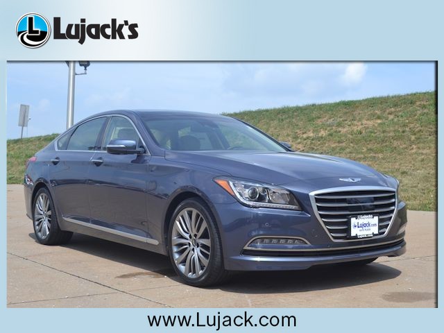 Hyundai Genesis Montecito Blue