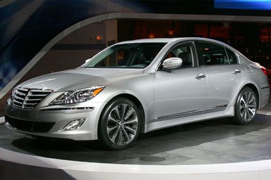 Hyundai Genesis Silver