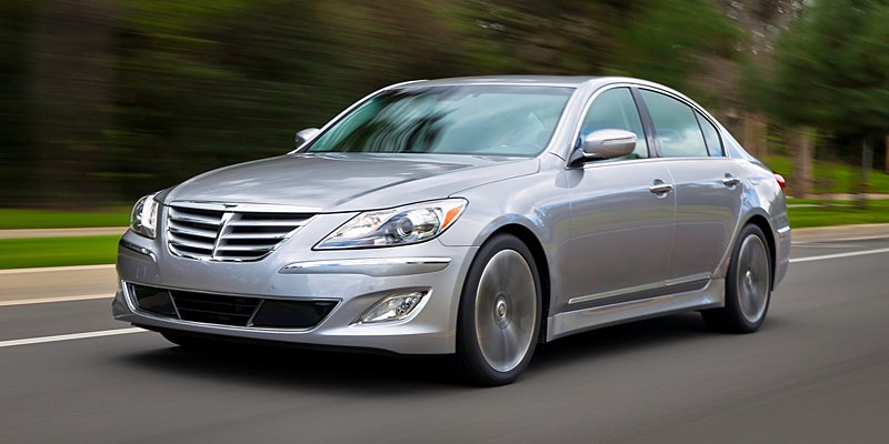 Hyundai Genesis Silver
