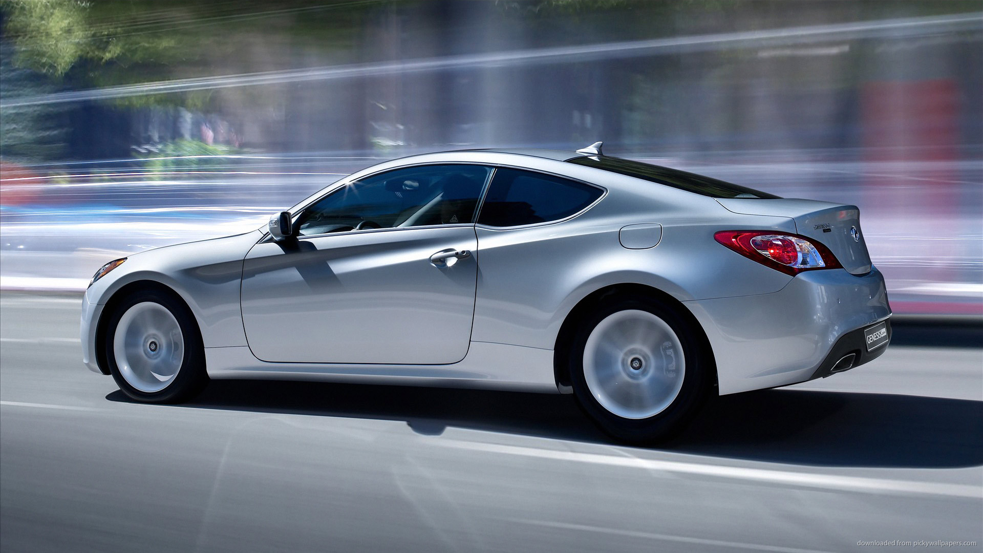 Hyundai Genesis Silver