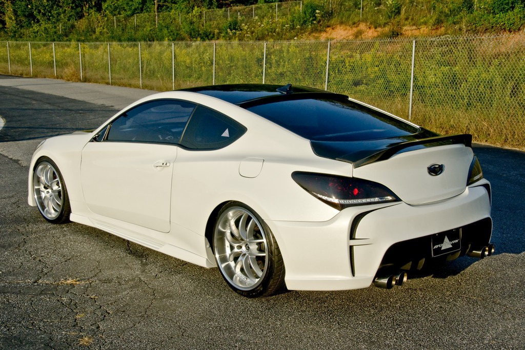 Hyundai Genesis Slammed