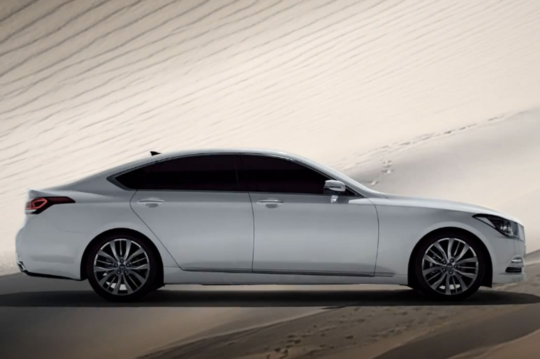 Hyundai Genesis White